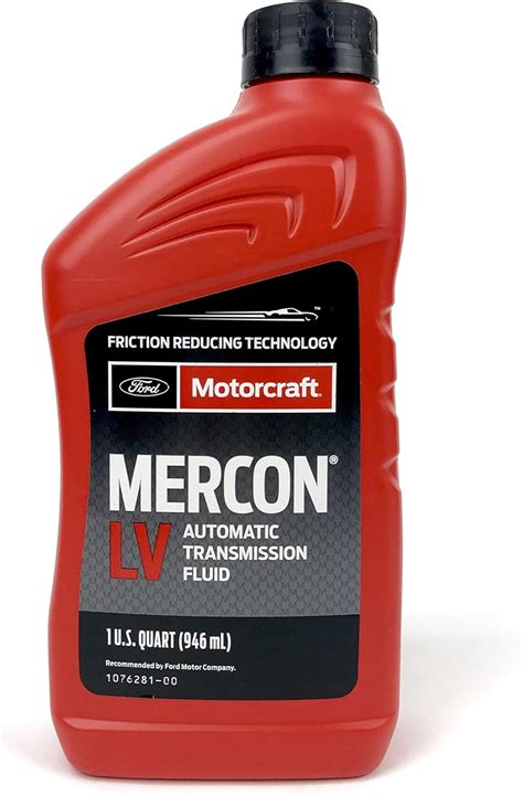 motorcraft xt10qlvc mercon lv automatic transmission fluid|Motorcraft MERCON« LV Automatic Transmission Fluid ATF, 1 .